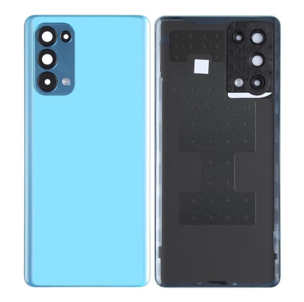 Back Glass Panel for Oppo Reno 5 Pro 5G Blue - EGFix Back Glass Panel for Oppo Reno 5 Pro 5G Blue - EGFix